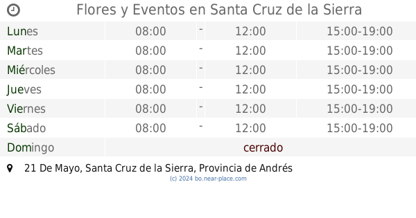 Florista cercanos ARTIFLOR horarios, contactos